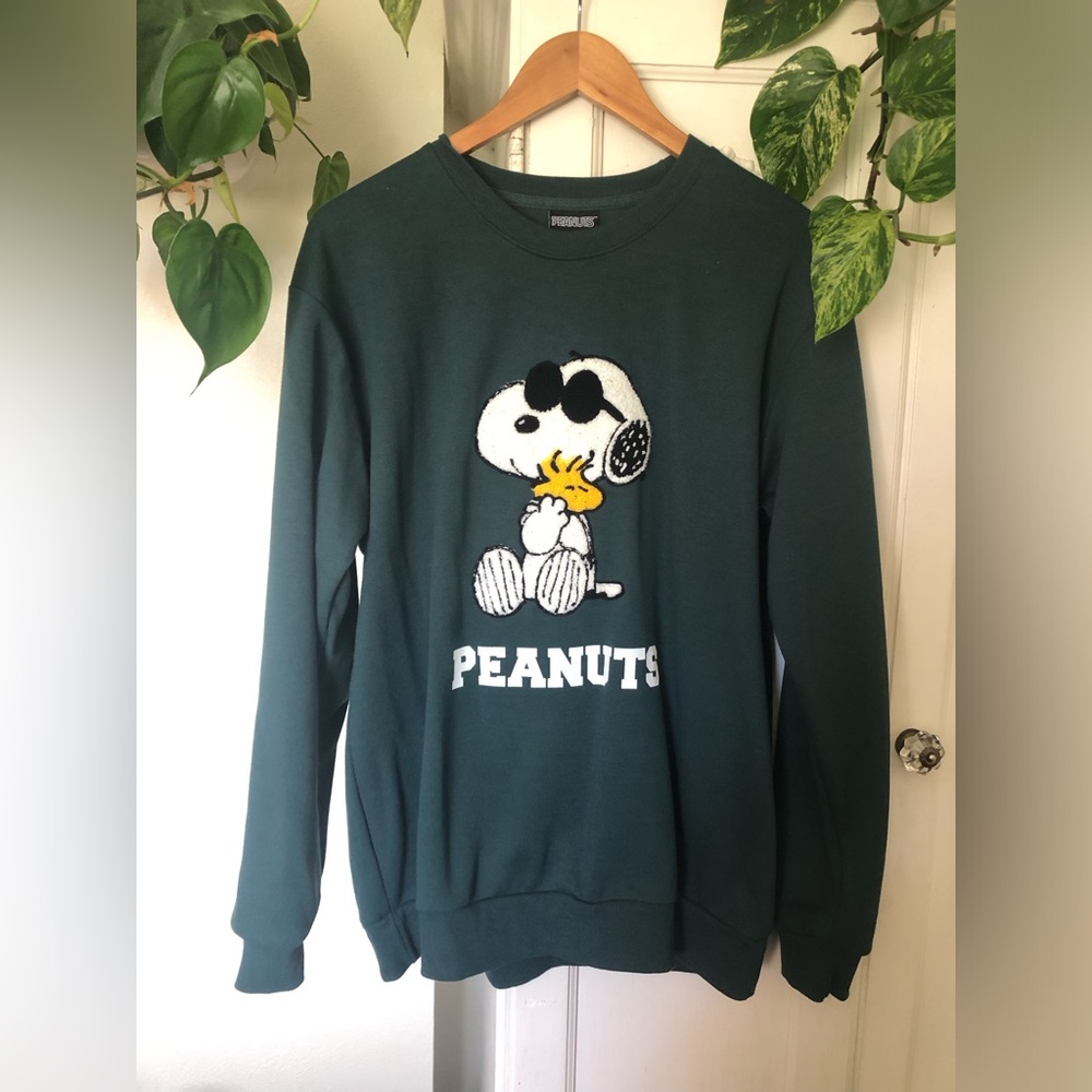 Peanuts snoopy & woodstock sweatshirt